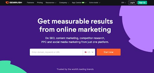 semrush market research tool