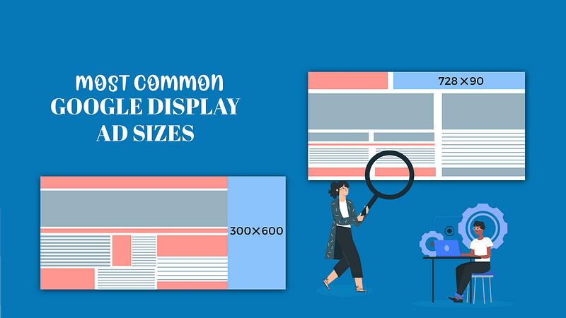 most common google display ads sizes